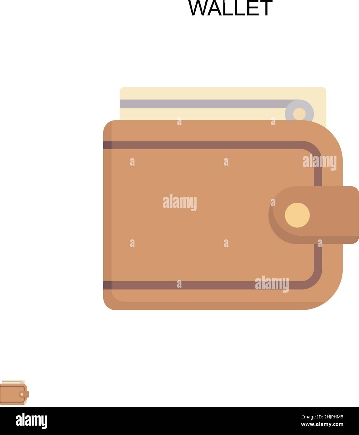 Digital wallet illustration Stock Vector Images - Alamy