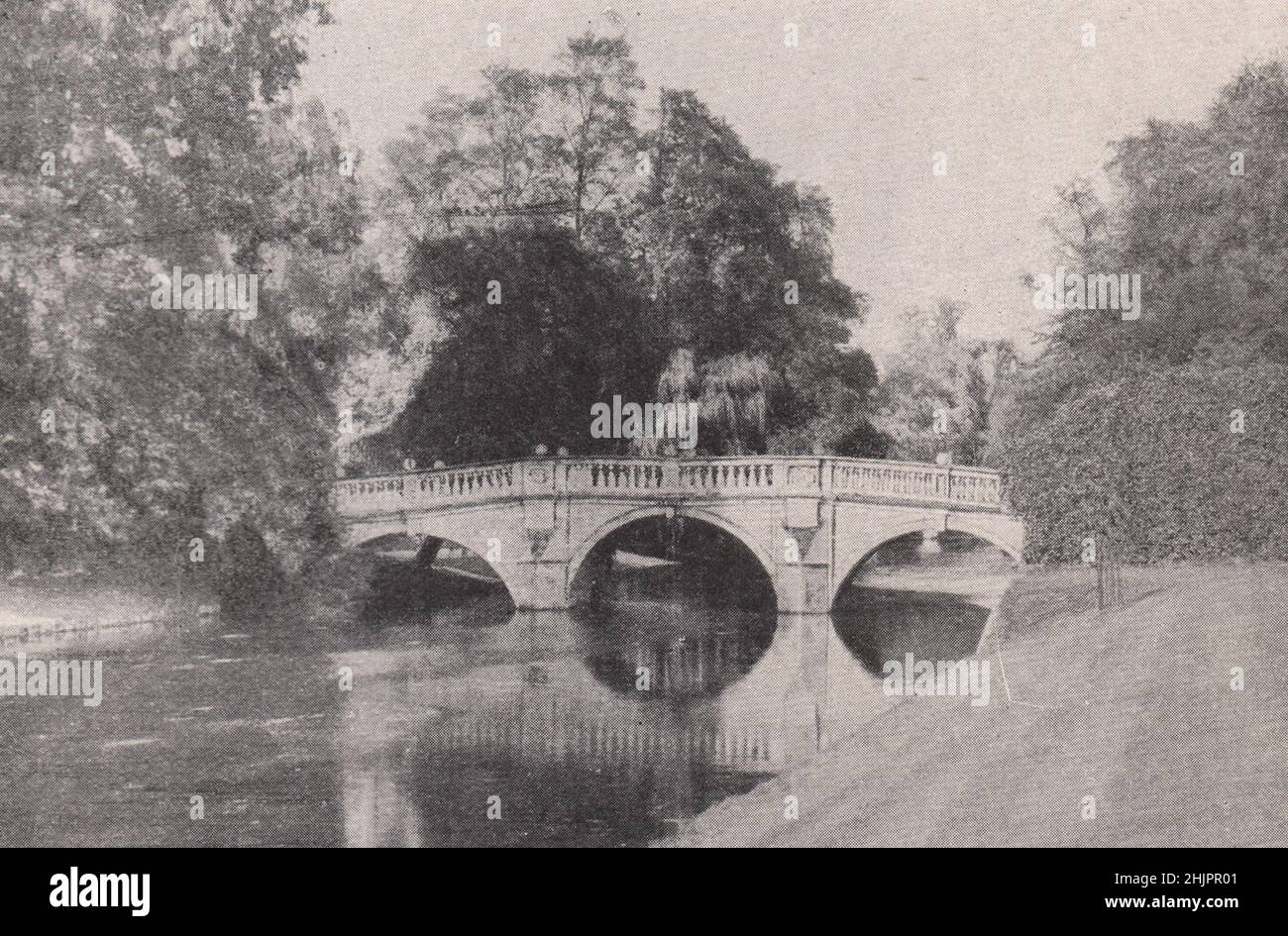 Clare bridge and a vista of the 