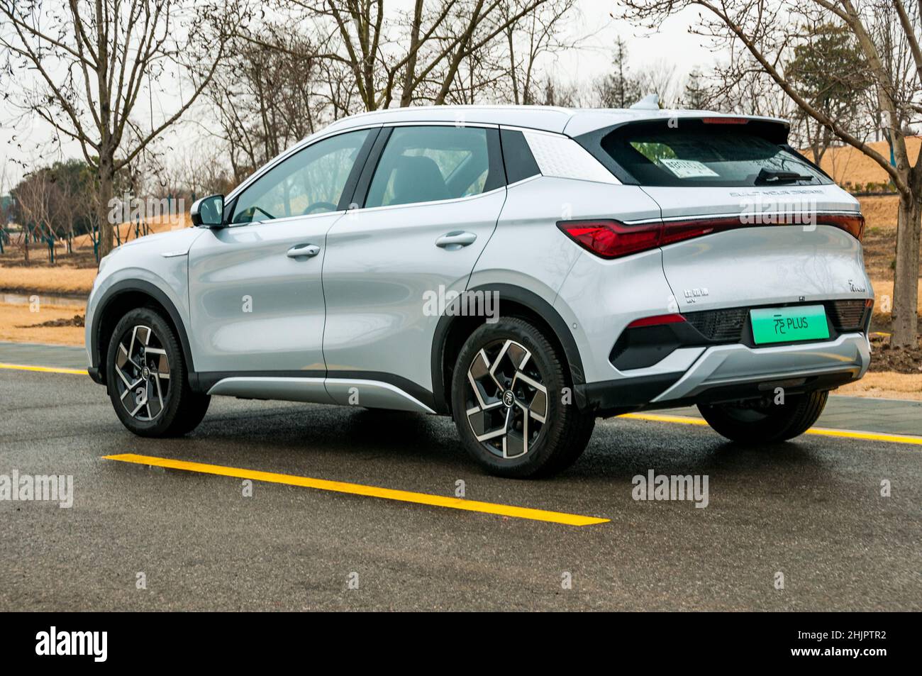 BYD Yuan Plus an electric SUV photographed in Shanghai, China Stock ...