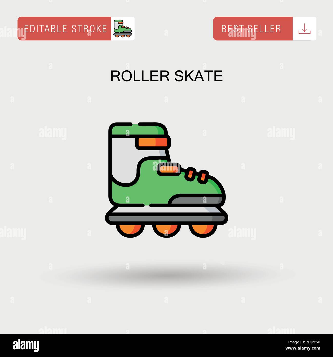 Vintage roller skating Stock Vector Images - Alamy