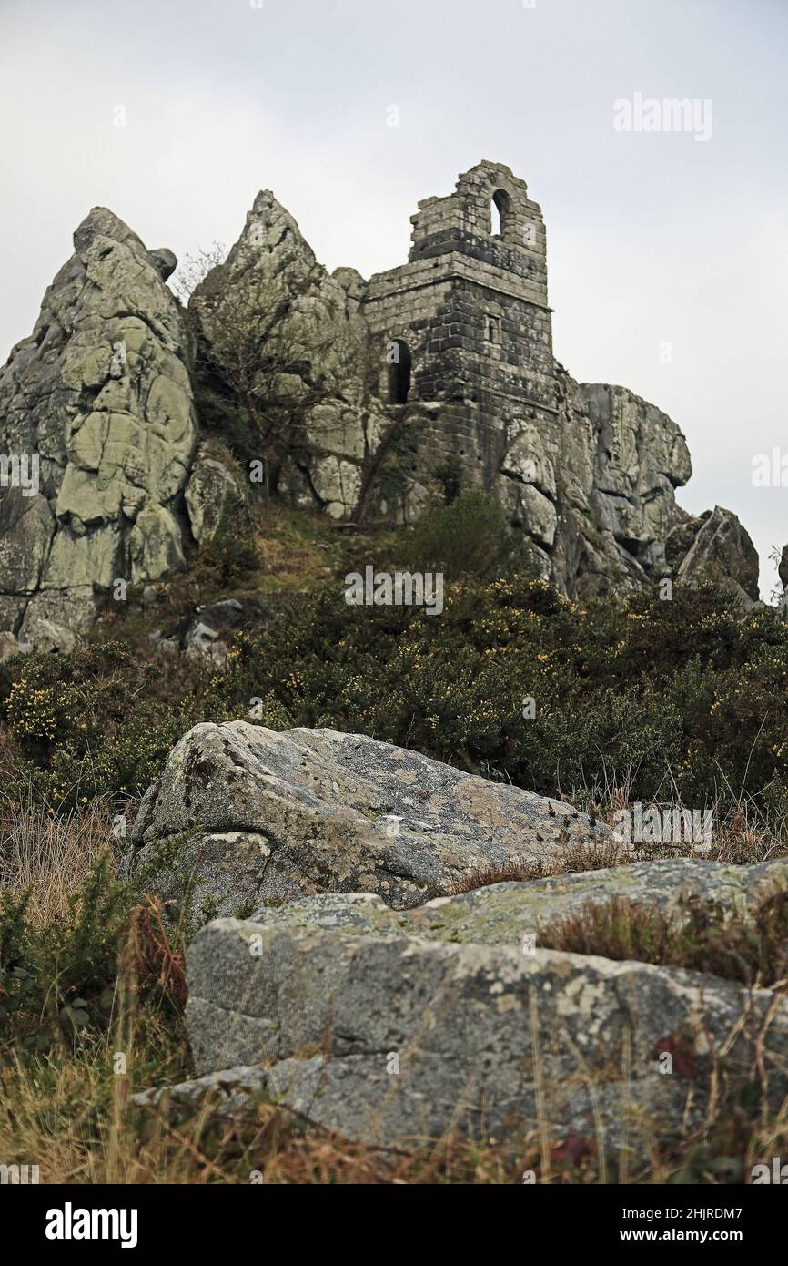 Roche Rock, Cornwall Stock Photo