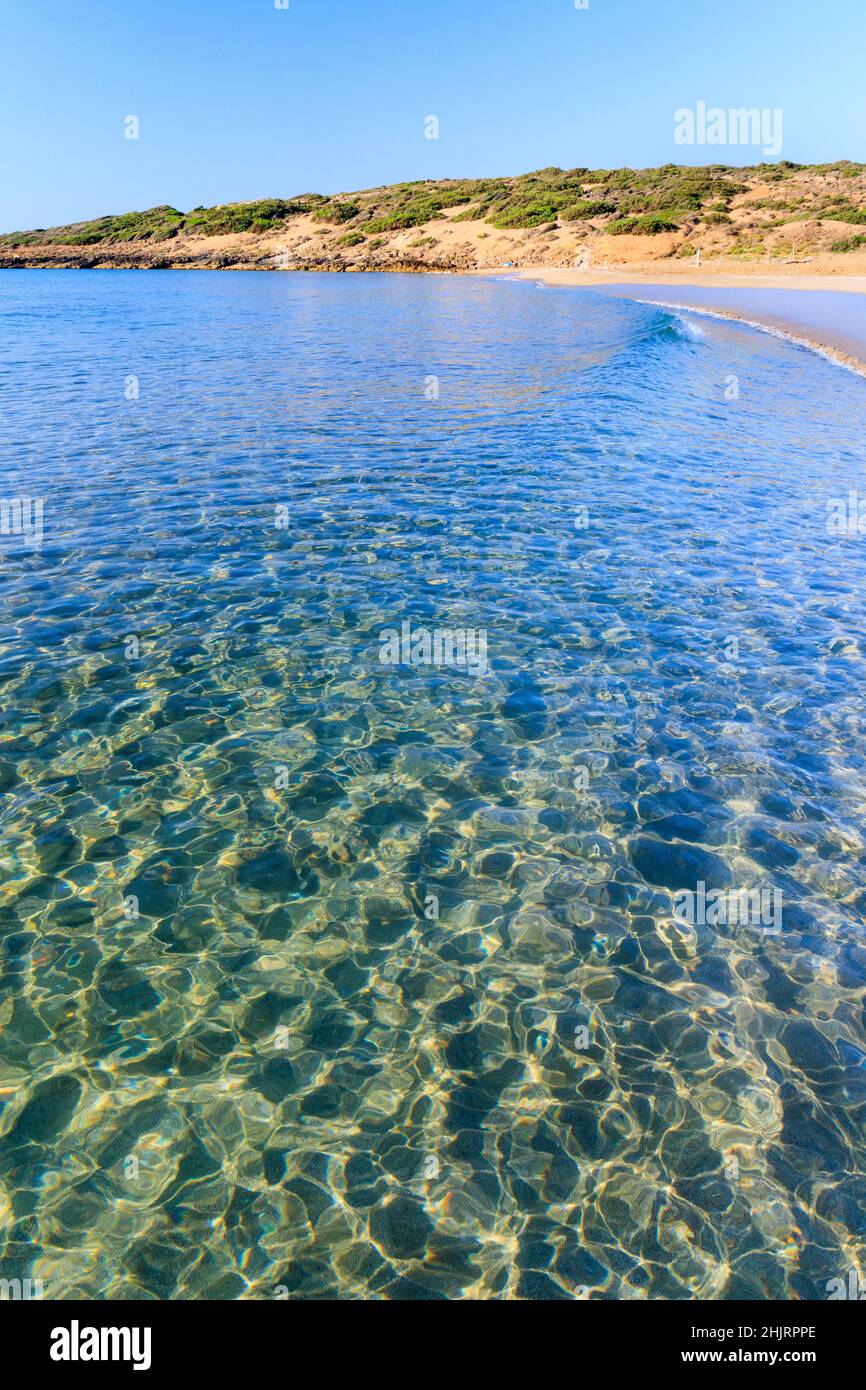 Marianelli beach near Noto, Sicily, Italy Stock Photo