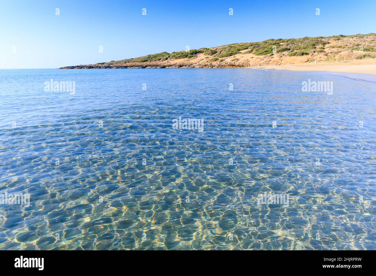 Marianelli beach near Noto, Sicily, Italy Stock Photo
