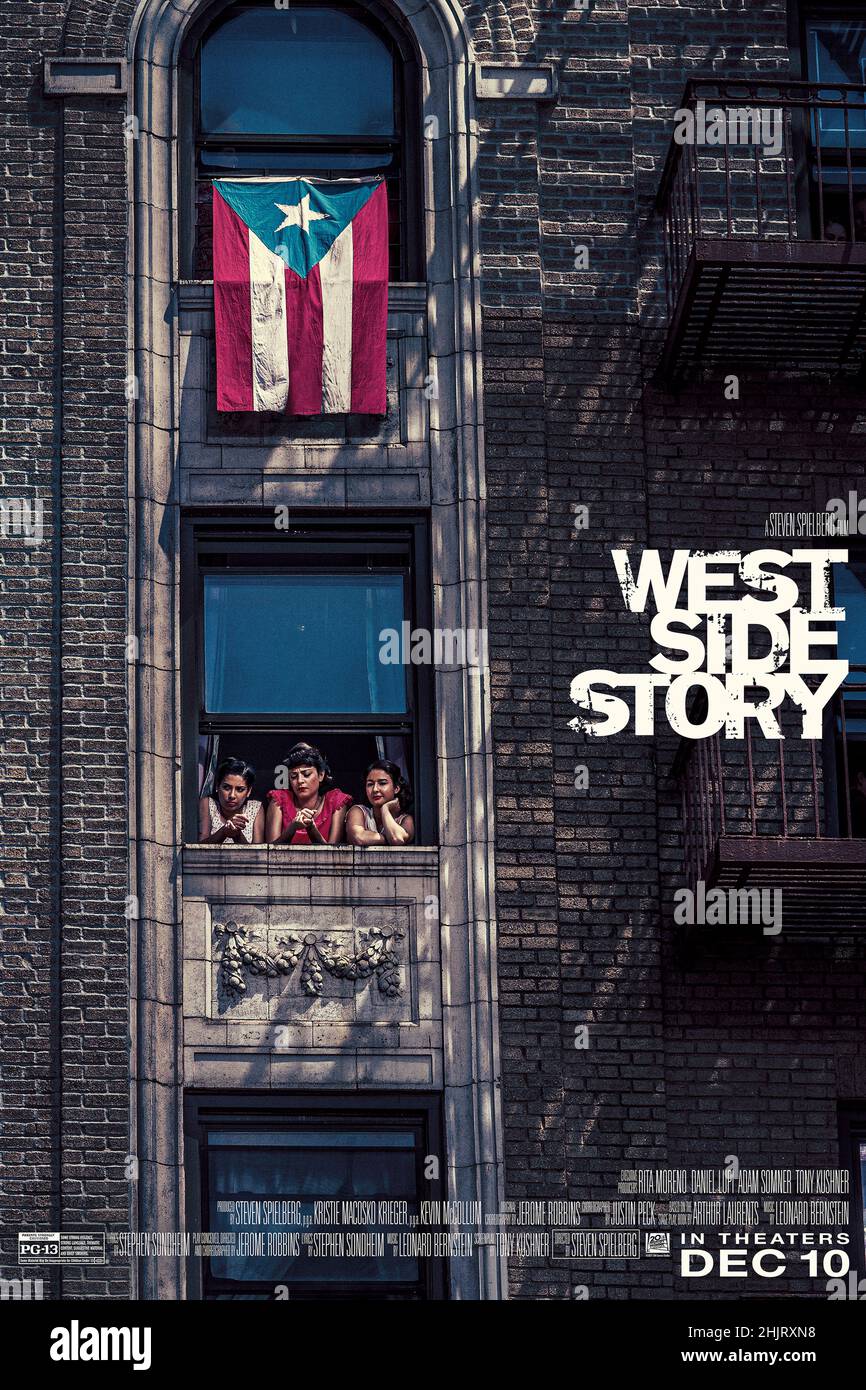Stampa Riproduzione Manifesto West Side story film Robert Wise Stampa Riproduzione Manifesto West Side story film Robert Wise