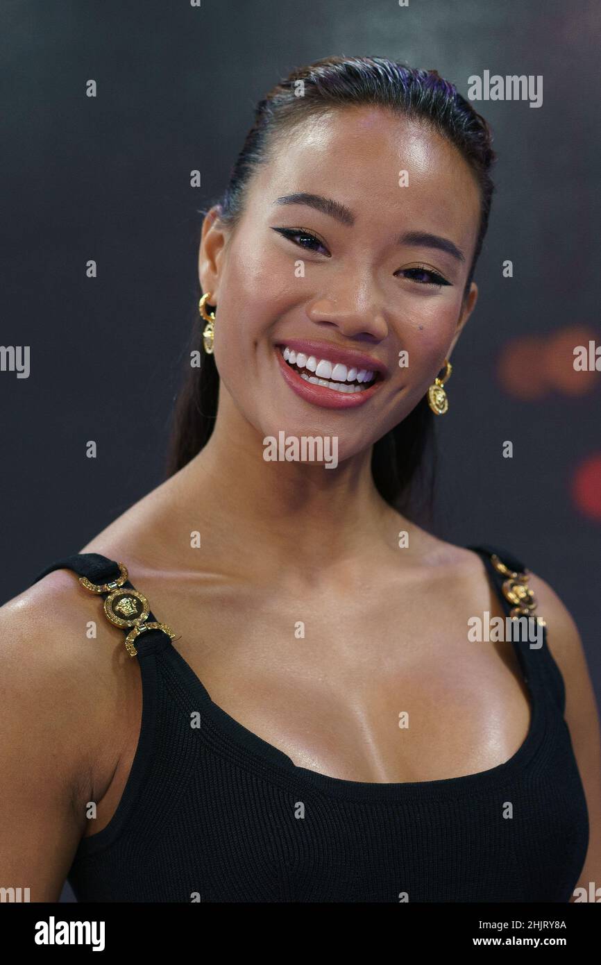 Nona Sobo attends the photocall of the tv series 'Entrevías' at the ...