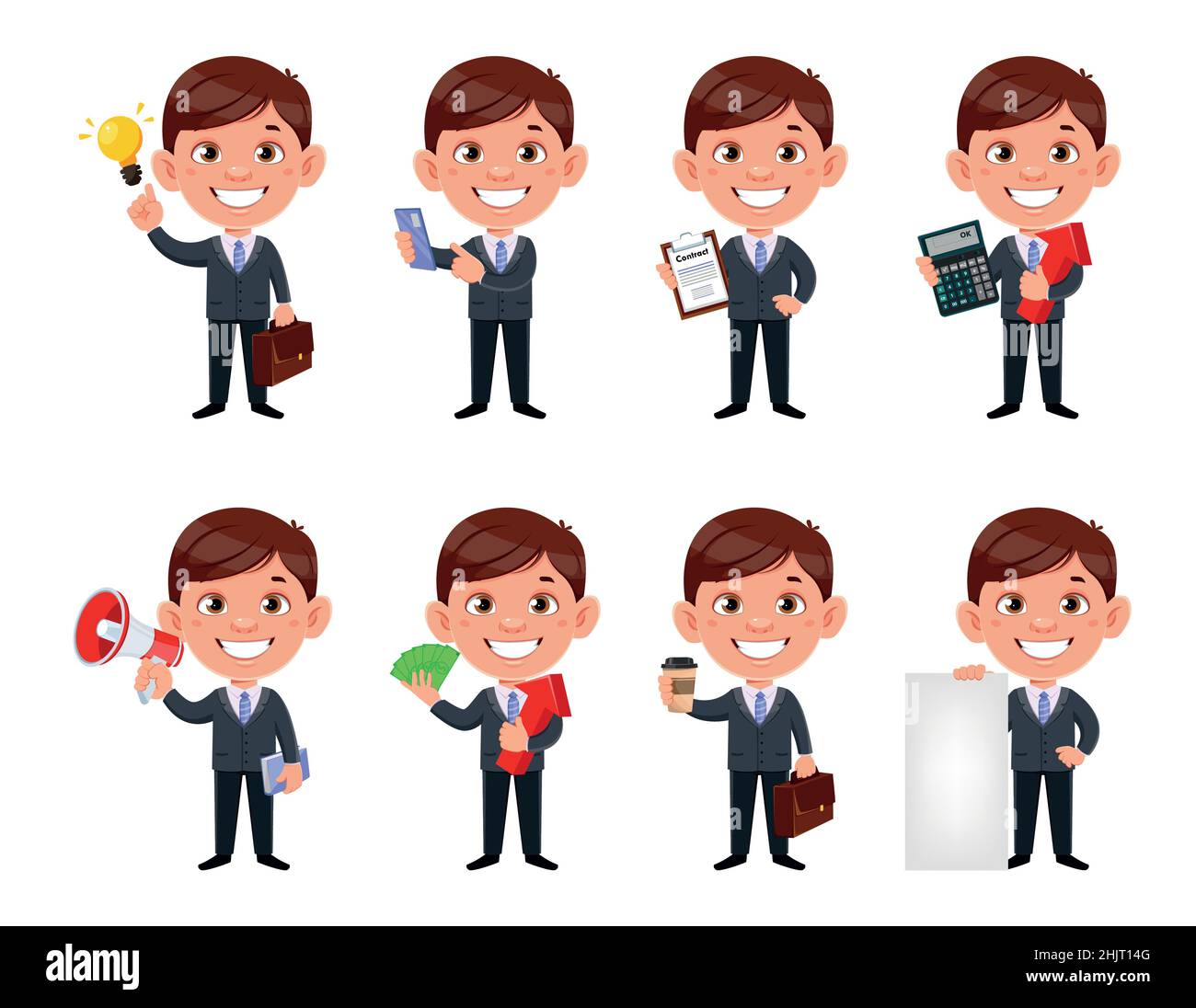 Businessman Cartoon Characters