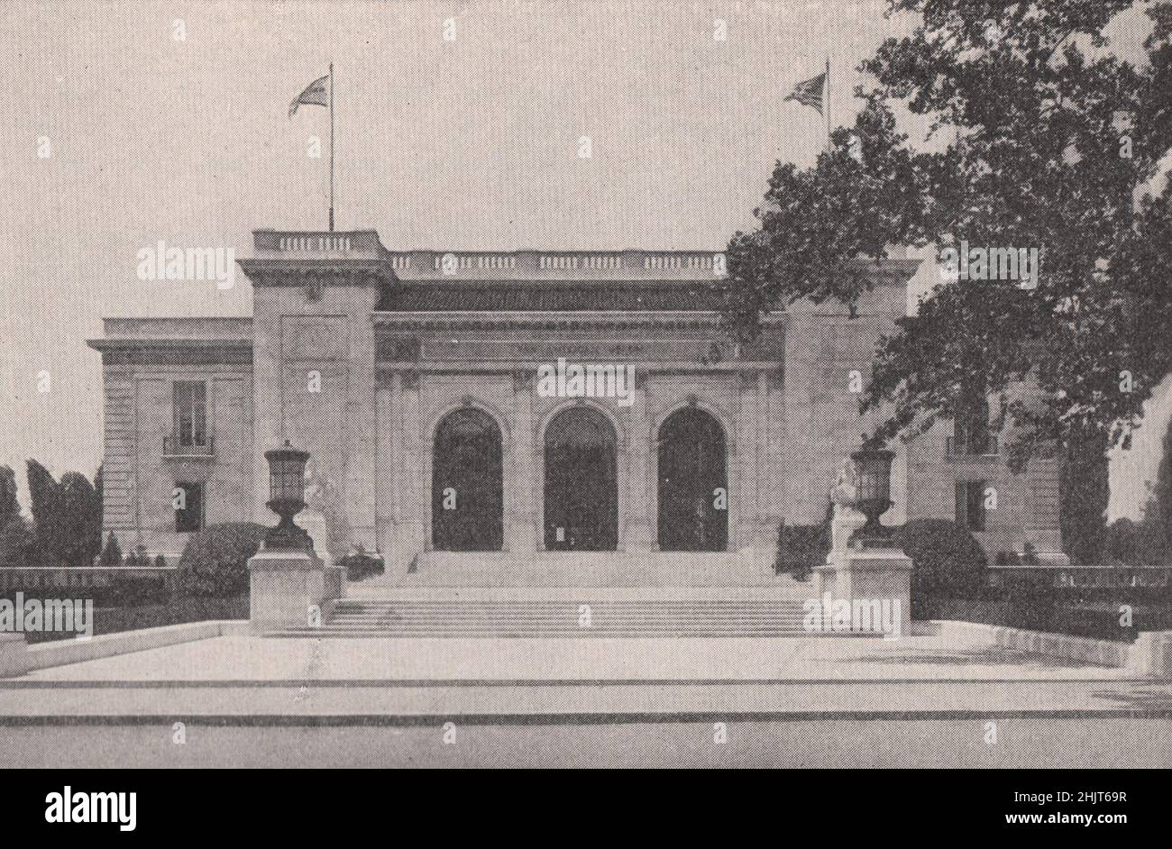 Edifice Symbolising the Unity of American Nations. Washington DC (1923) Stock Photo