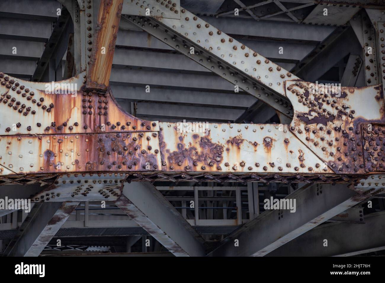 Decayed Bridge Chicago bridge detail hi-res stock photography and images - Alamy