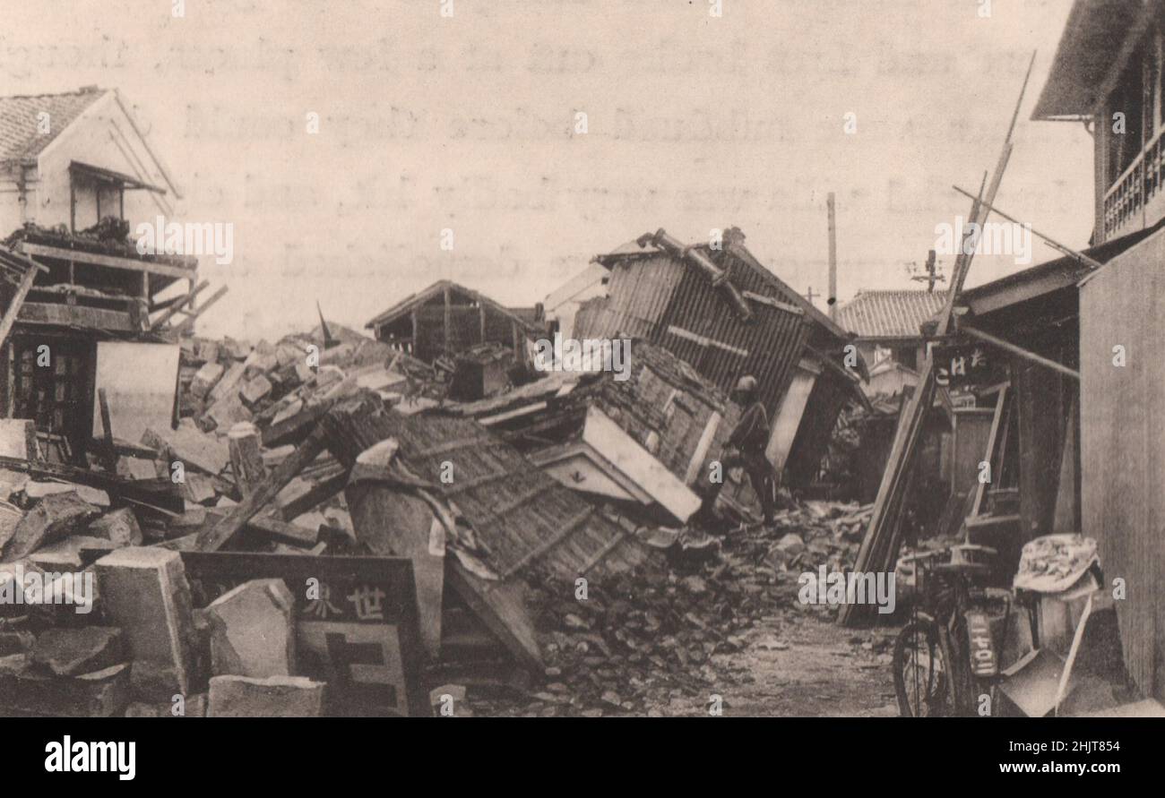 Japan Earthquake 1923 A remembrance of the dreadful earthquake a