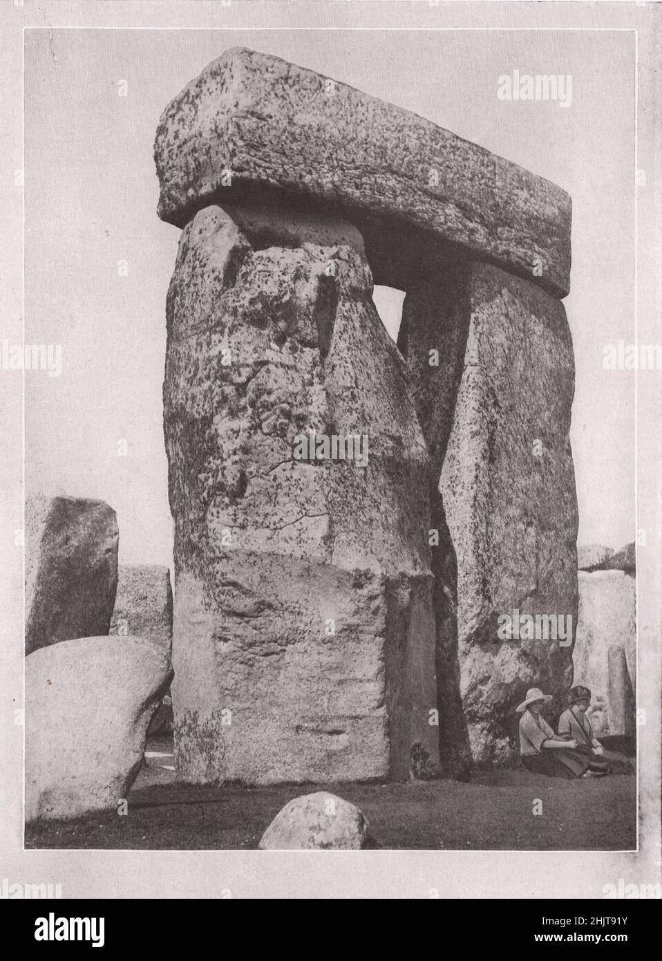 Stonehenge, Wilts. Wiltshire (1913) Stock Photo