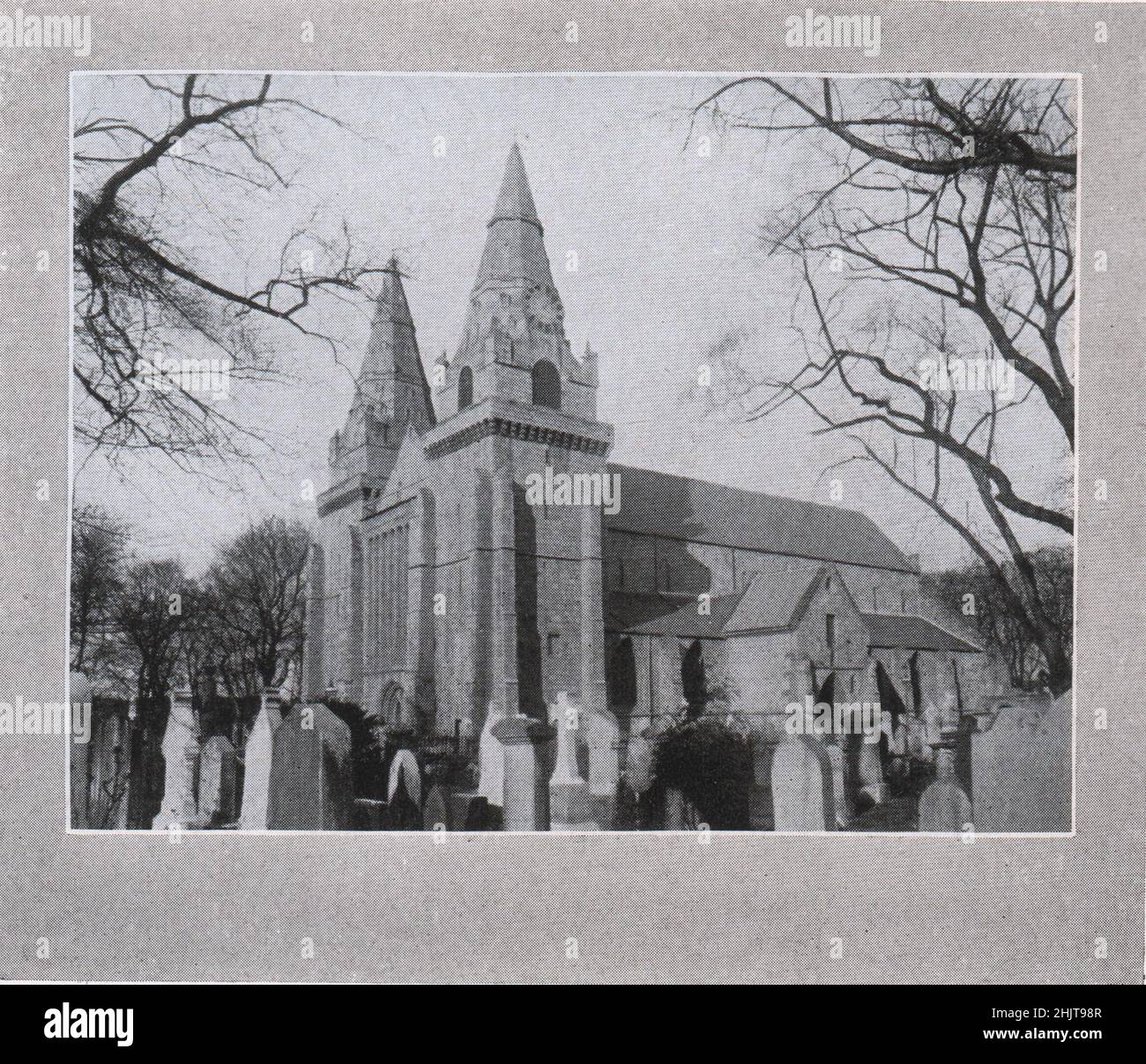 St. Machar Cathedral, Old Aberdeen. Aberdeenshire (1913 Stock Photo Alamy