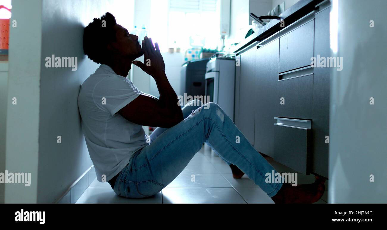 Preoccupied worried desperate young hi-res stock photography and images ...