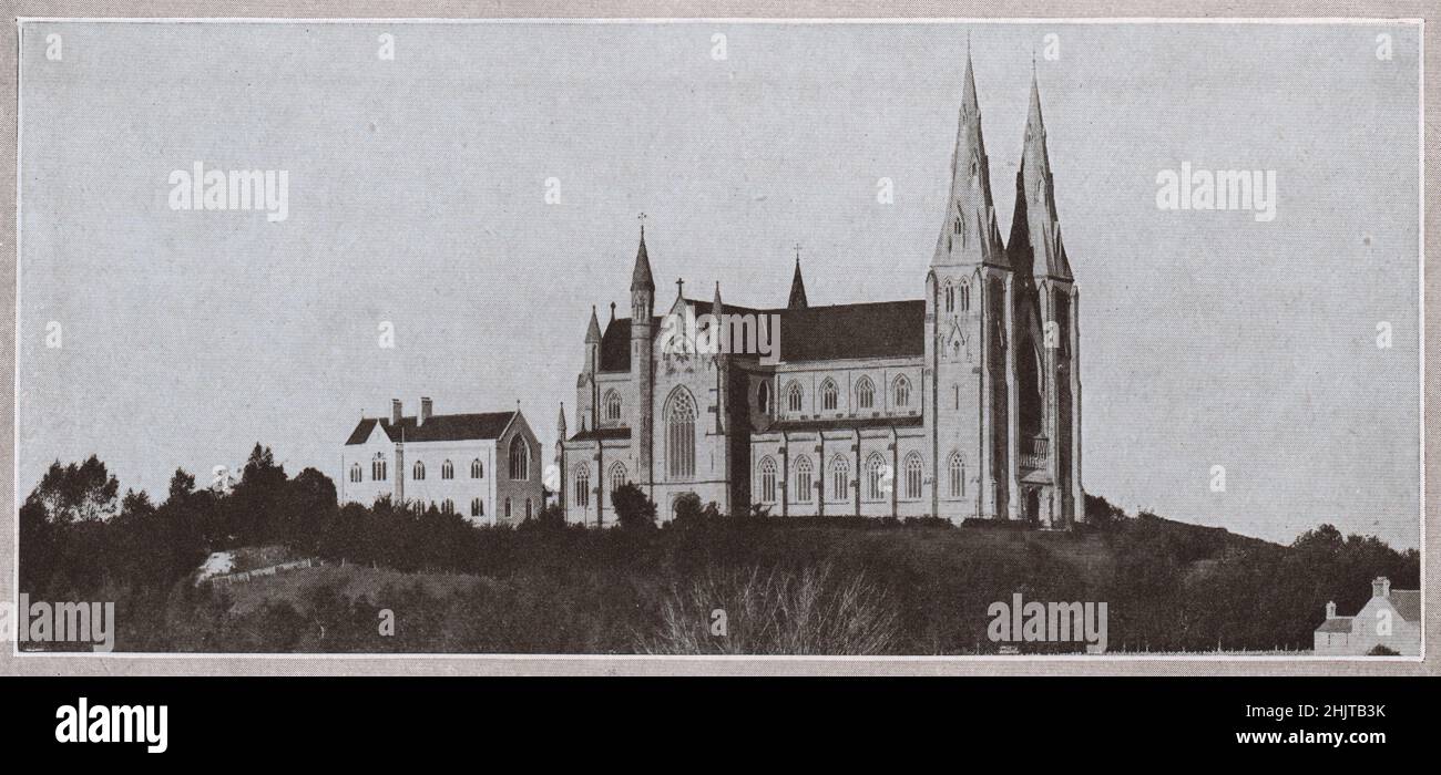 Roman Catholic Cathedral, Armagh. County Armagh (1913) Stock Photo