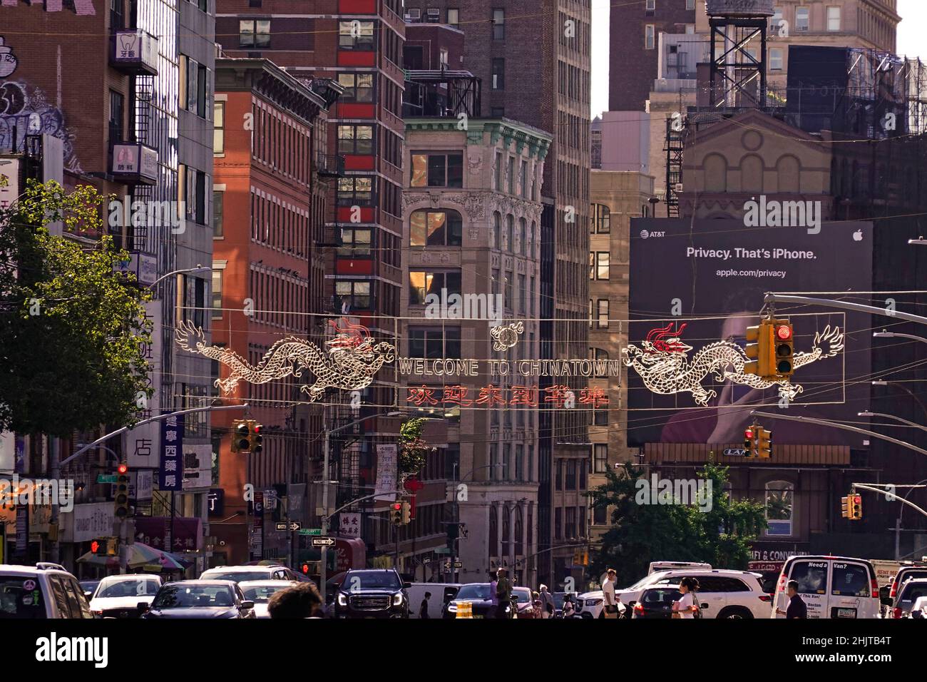 Chinatown area of Manhattan New York City Stock Photo