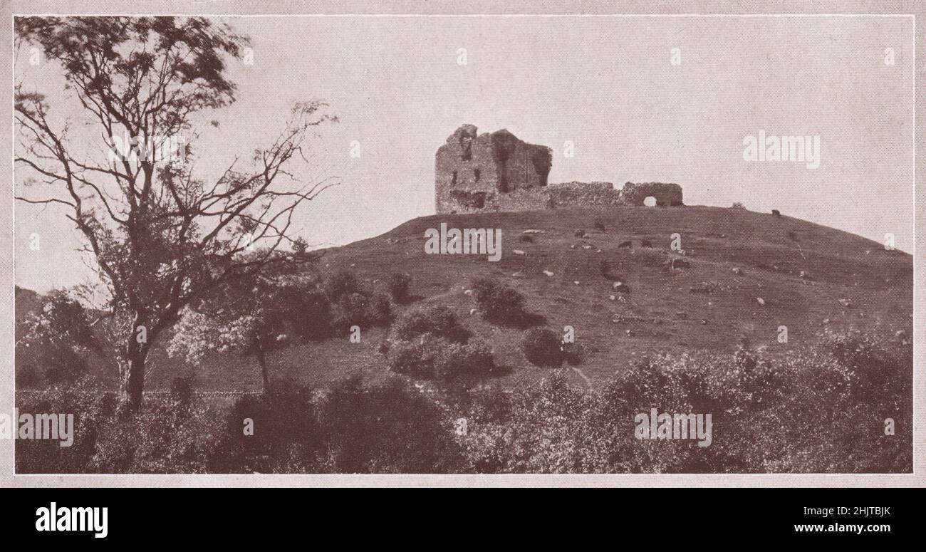 Dundonald Castle. Ayrshire (1913) Stock Photo