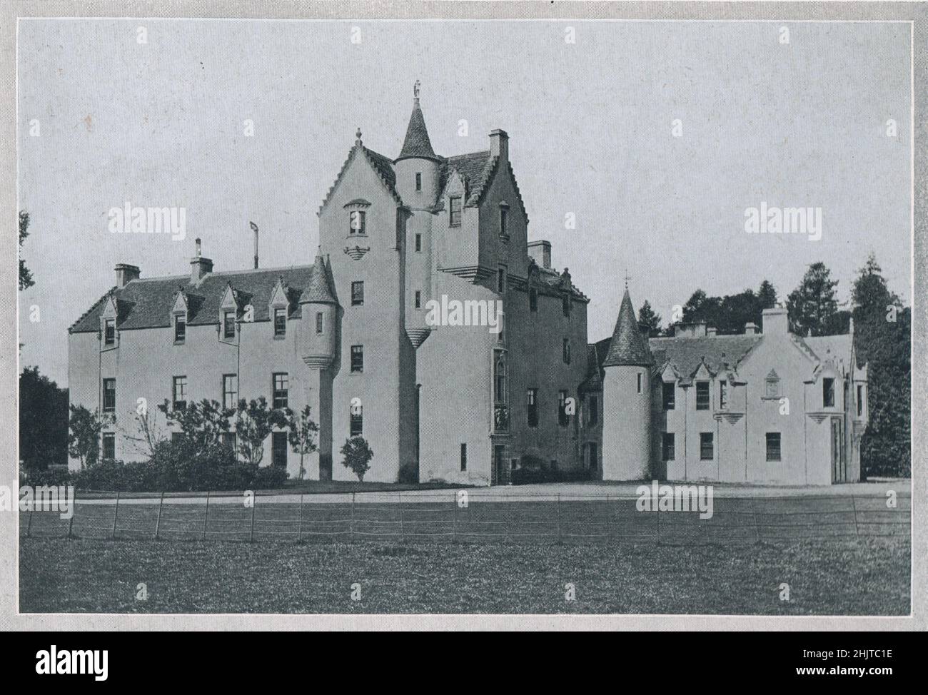 Ballindalloch Castle. Banffshire (1913) Stock Photo