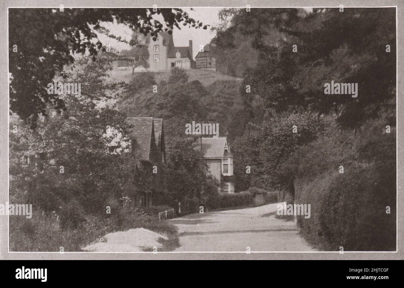 Medmenham Village. Buckinghamshire (1913) Stock Photo