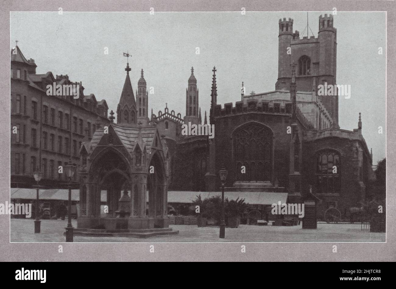 Church of St. Mary the Great, Cambridge. Cambridgeshire (1913) Stock Photo