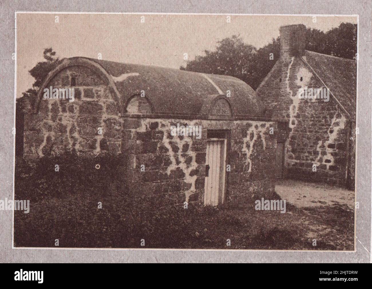 Prison, Sark. The Channel Islands (1913 Stock Photo Alamy