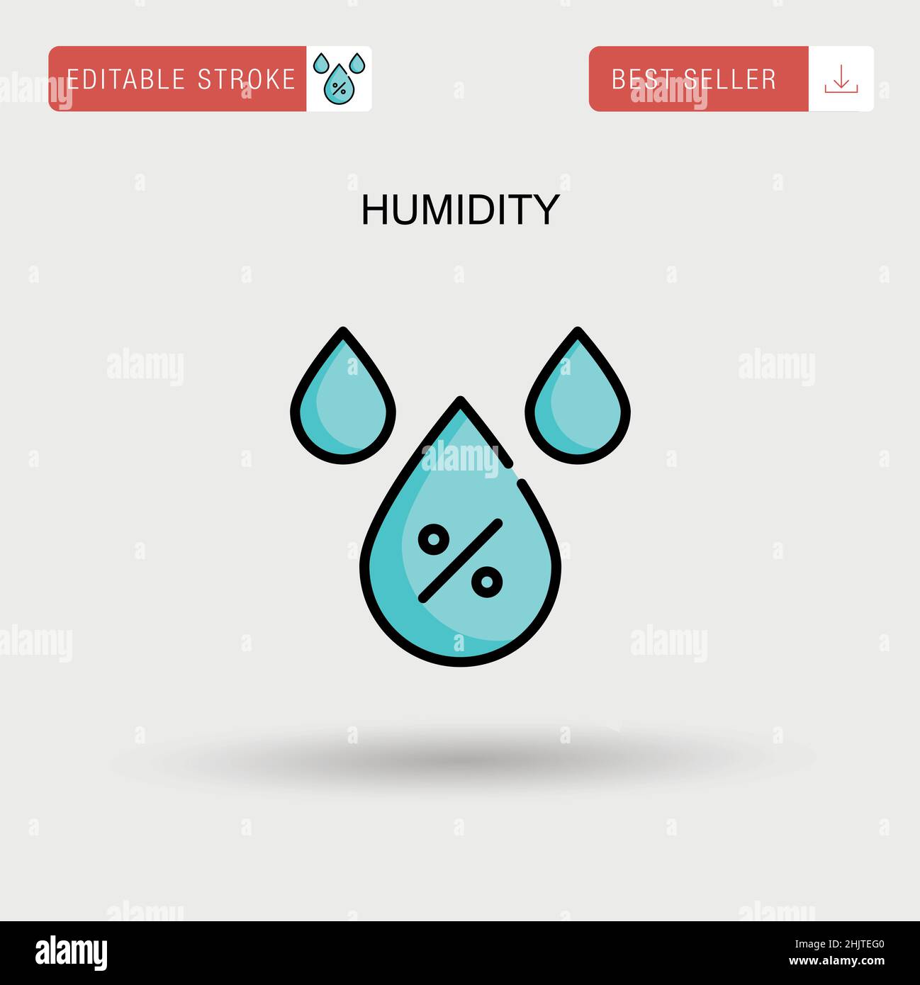 Icon humidity hi-res stock photography and images - Alamy