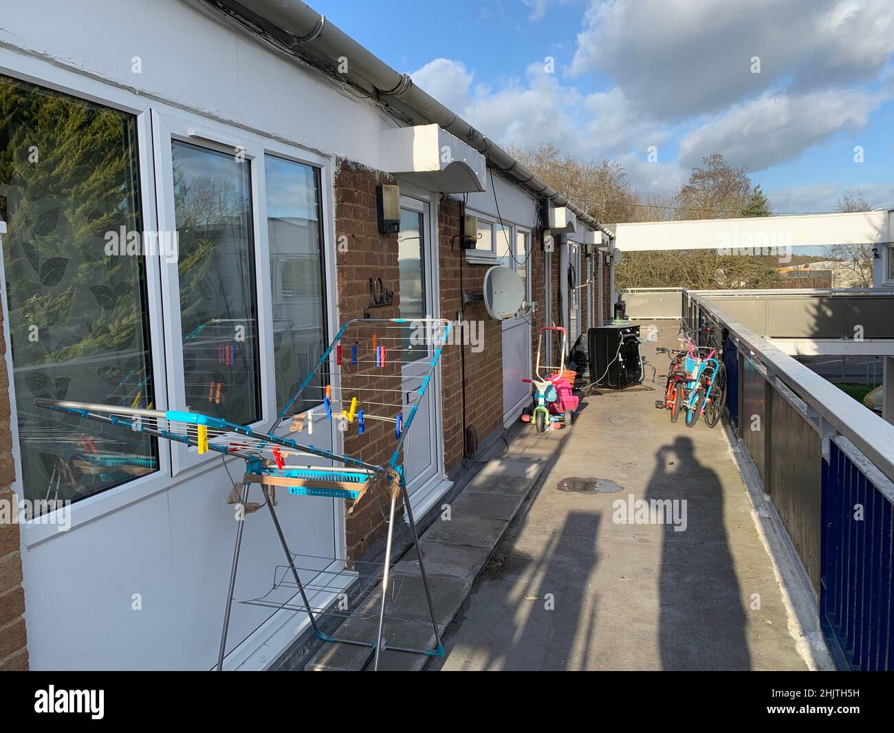 flats in Duston Northampton UK Stock Photo Alamy