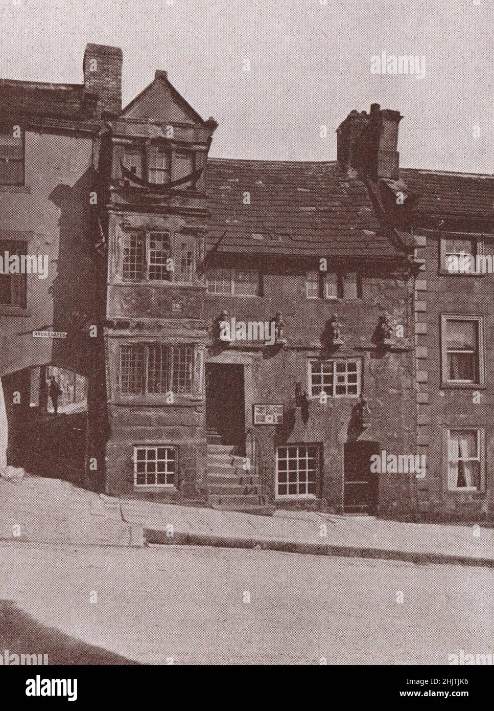Blagrove House, Barnard Castle. Durham (1913) Stock Photo