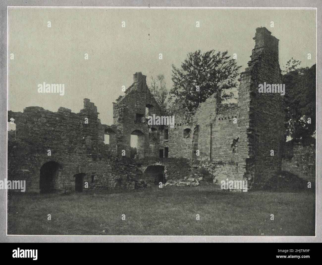 Edzell Castle. Forfarshire (1913) Stock Photo