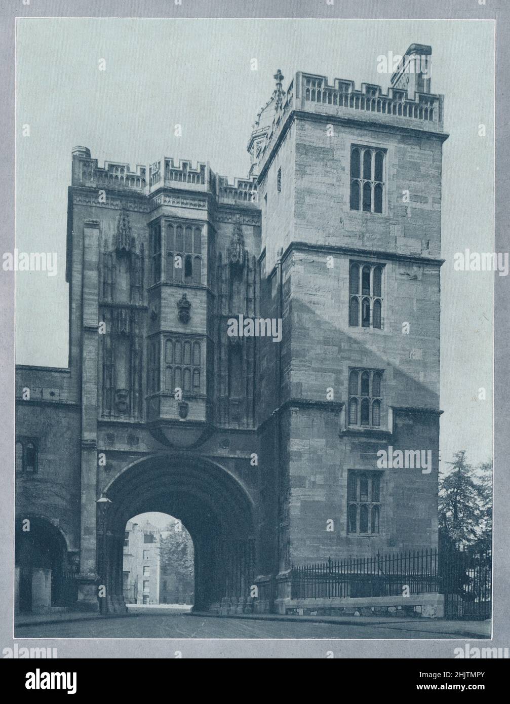 Abbey Gateway, Bristol. Gloucestershire (1913) Stock Photo
