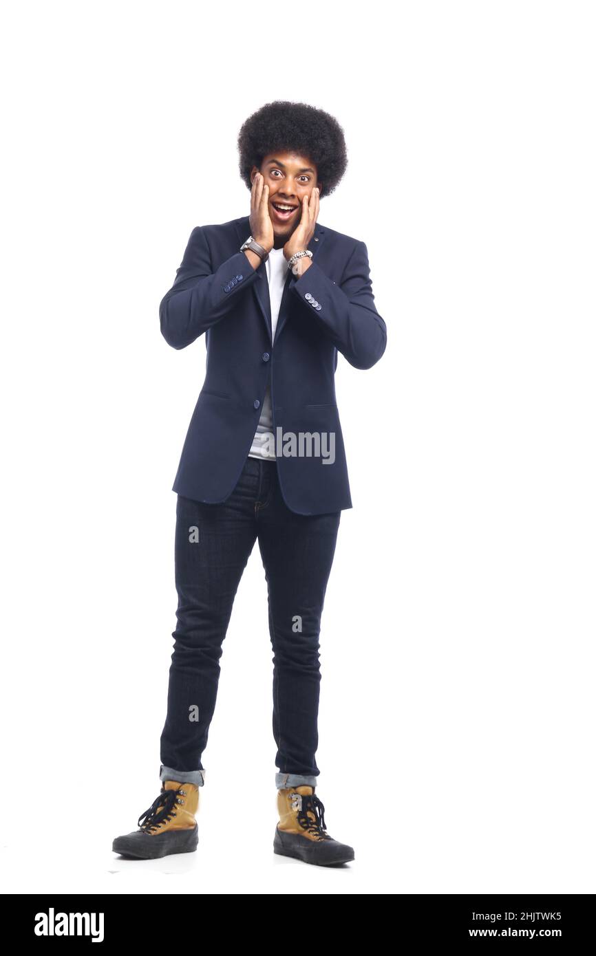Well dressed black man Cut Out Stock Images & Pictures - Alamy
