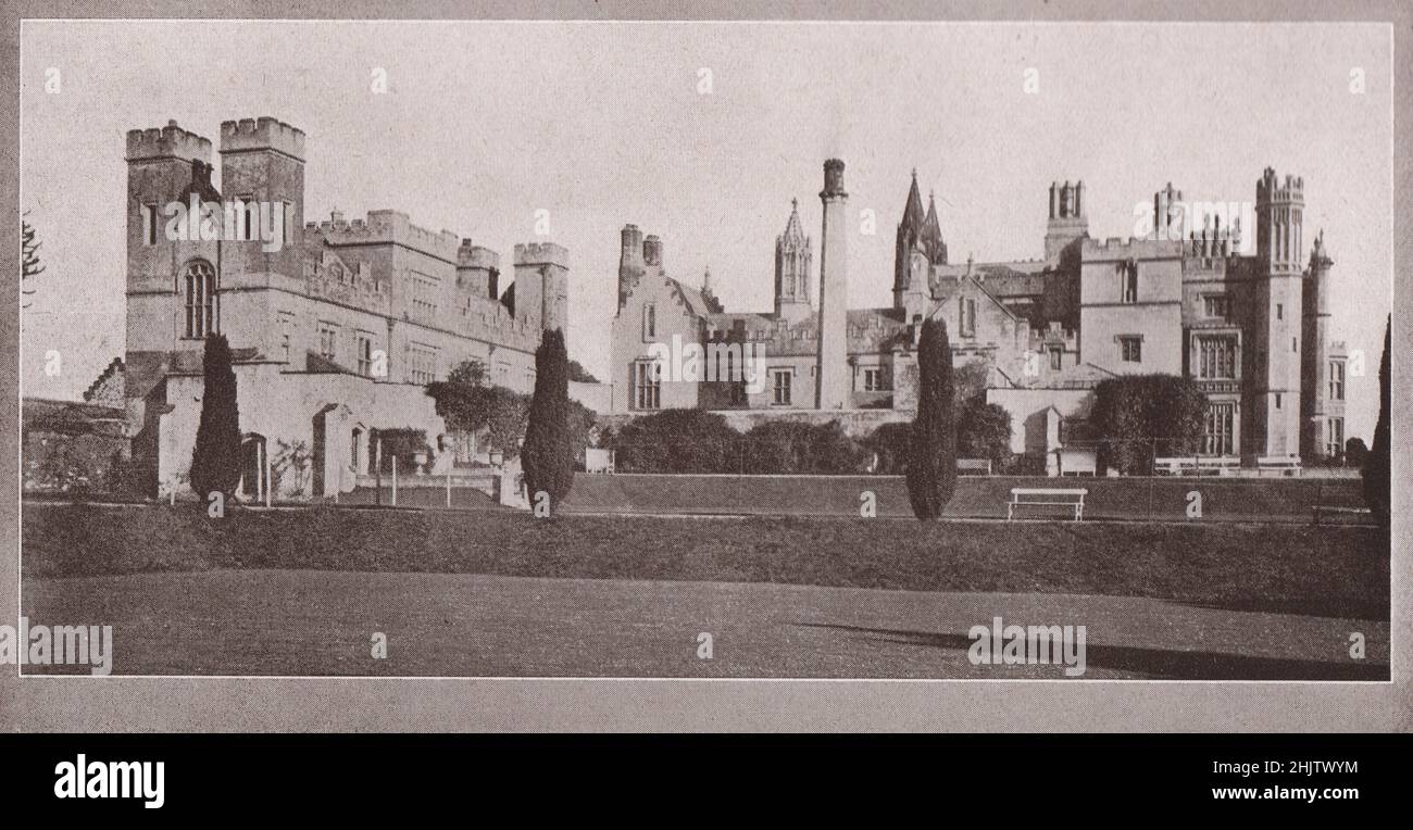 Conishead Priory. Lancashire (1913) Stock Photo