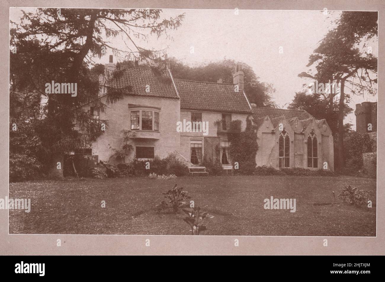 Tennyson's Birthplace, Somersby. Lincolnshire (1913 Stock Photo Alamy