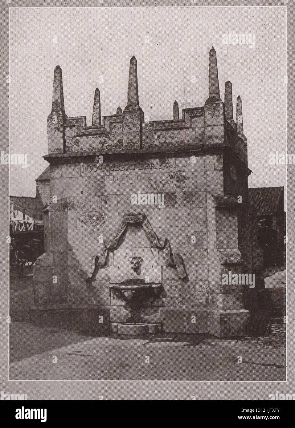 The Conduit, Grantham. Lincolnshire (1913 Stock Photo Alamy