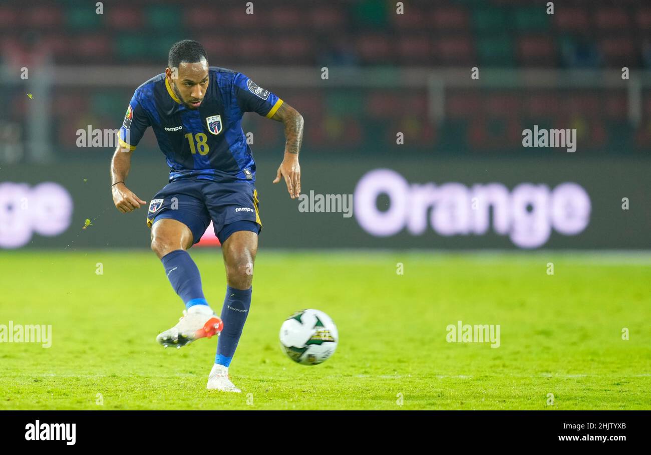Yaoundé, Cameroon, January, 9, 2022: Kenny Rocha Santos of Cape Verde  during Ethiopia v Coap Verde- Africa Cup of Nations at Paul Biya Stadium.  Kim Price/CSM Stock Photo - Alamy