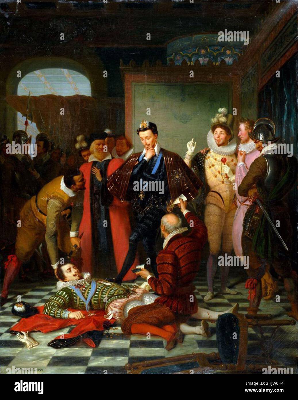 Assassination of the Henri, Duke of Guise, leader of the Catholic