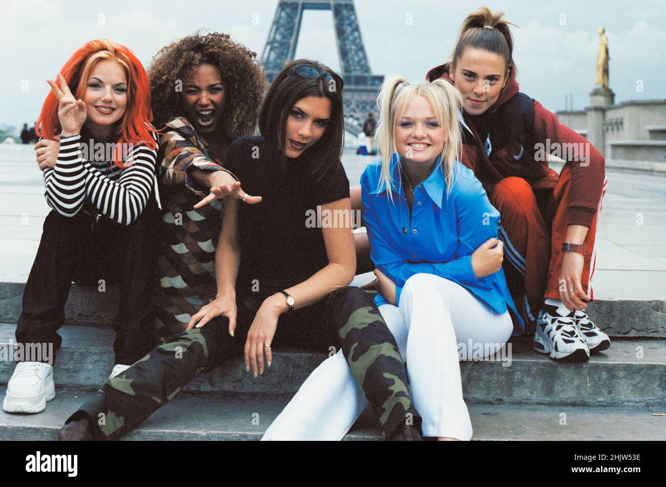 Spice Girls 1996 Stock Photo