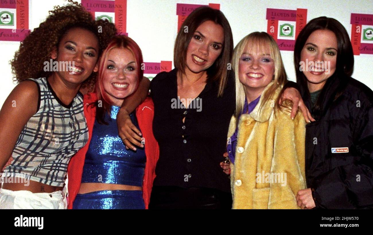 Spice Girls 1996 Stock Photo