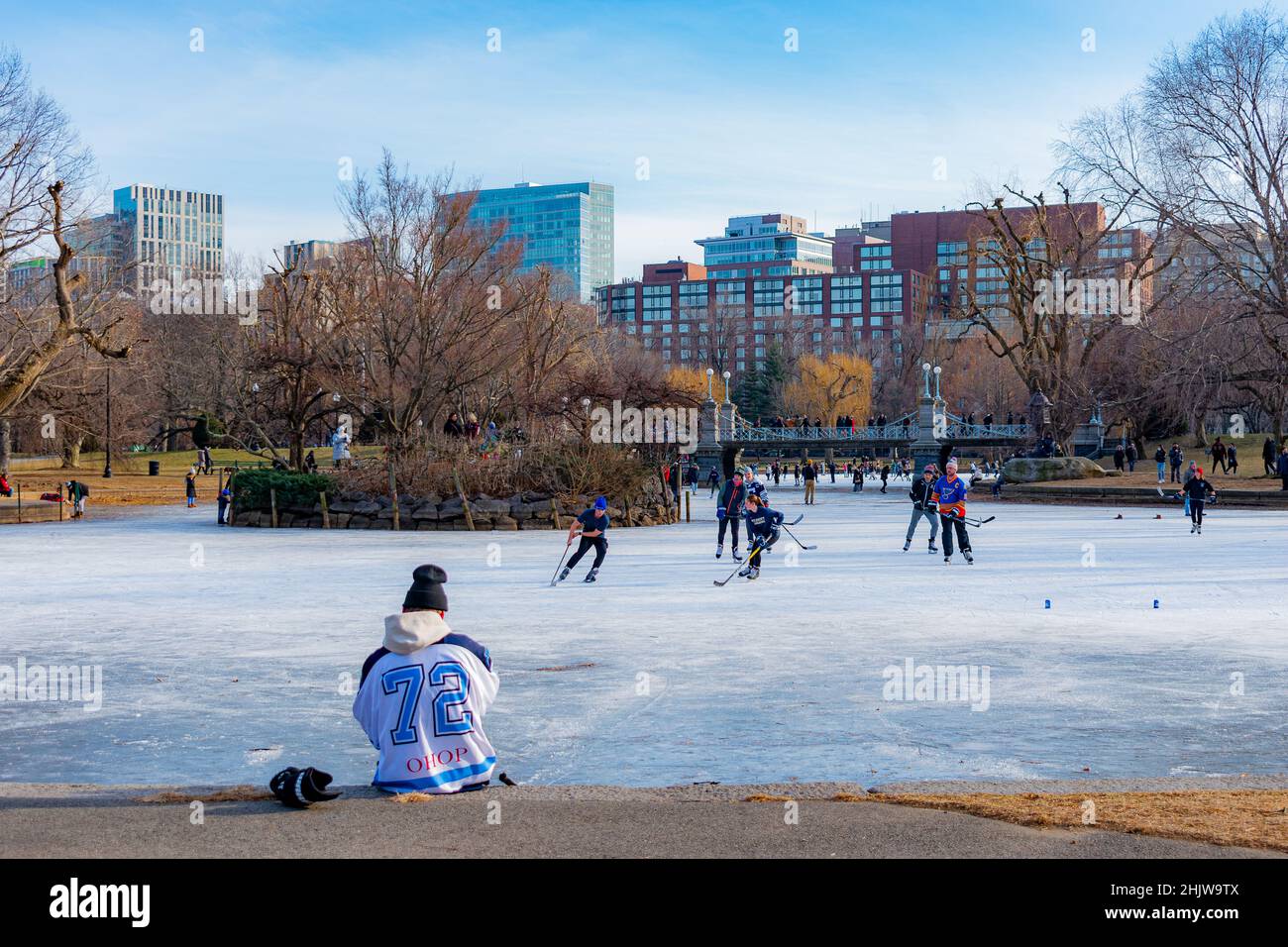 Boston public garden four seasons hires stock photography and images Alamy