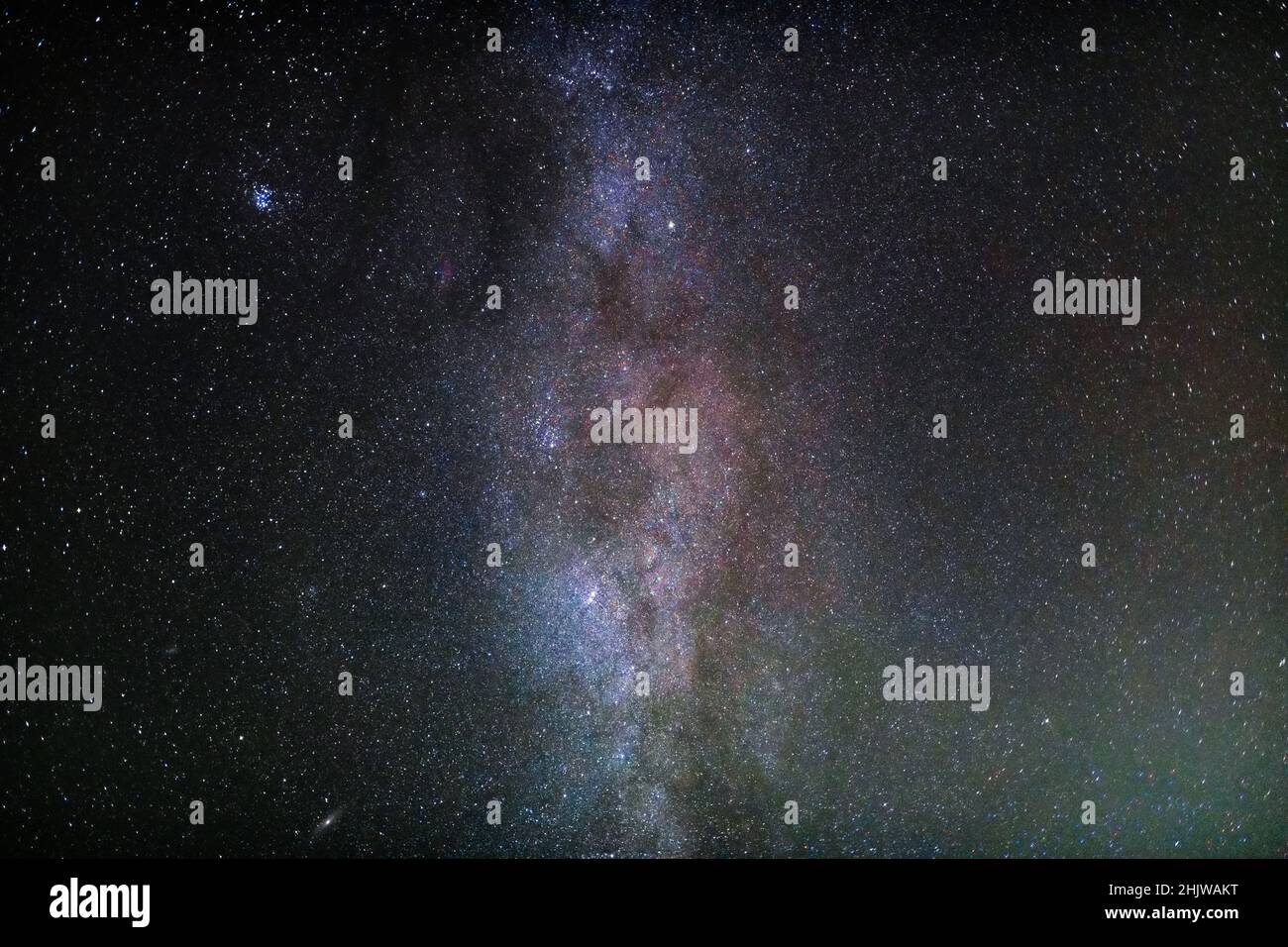 Beautiful galaxy night sky with the milky way Stock Photo - Alamy