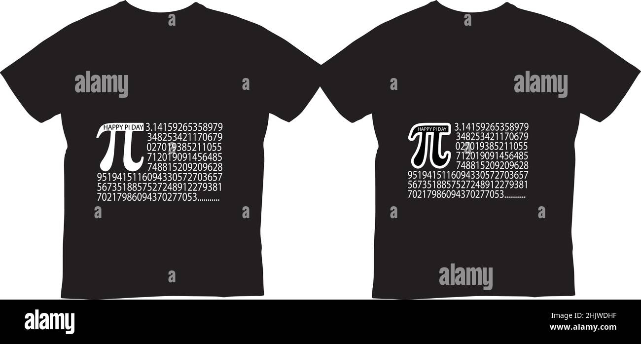 pi day tshirt template design ideas Stock Vector Image & Art Alamy