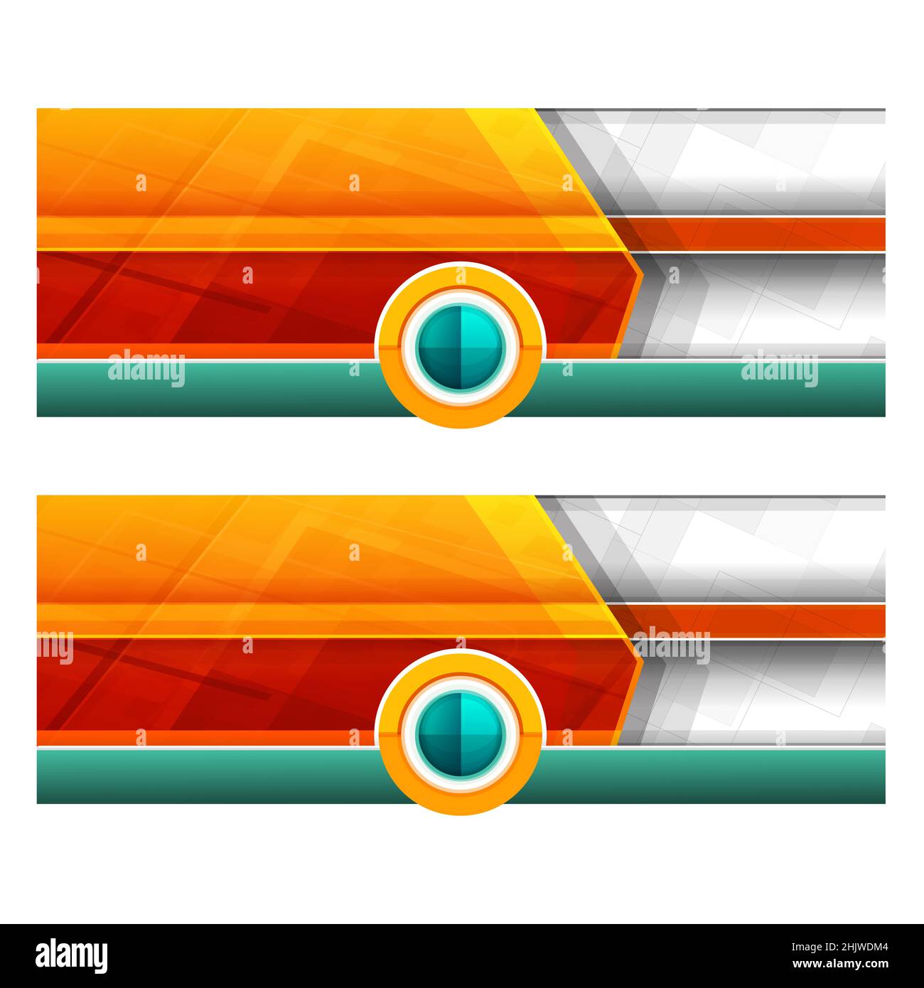 Creative and nice design for an advertising banner Stock Photo - Alamy