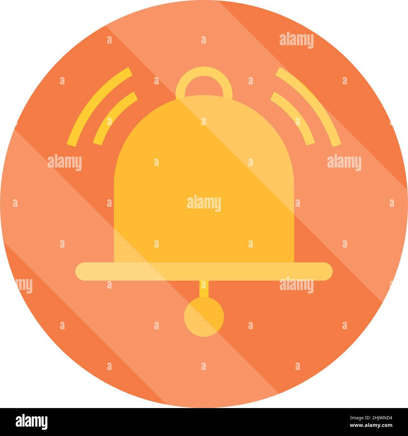 notification bell icon Stock Vector Image & Art - Alamy