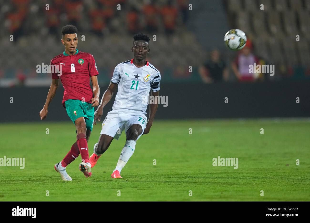 Morocco National Team Qatar World Cup 2022-23 Azzedine Ounahi #8 Home -  Praise To Heaven