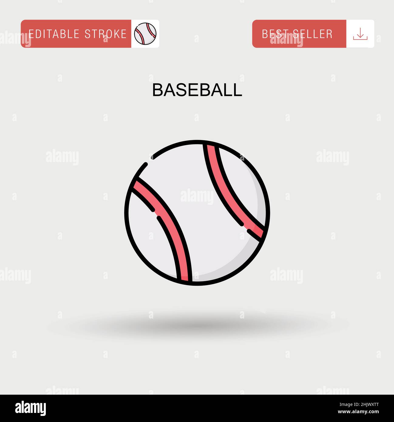 Baseball stadium view Stock Vector Images - Alamy
