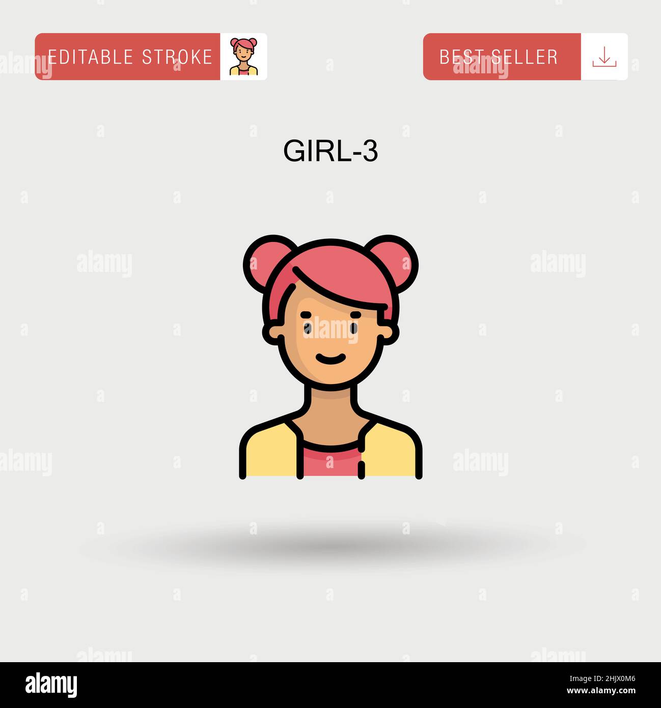 Woman women girl girls lady female Stock Vector Images - Alamy
