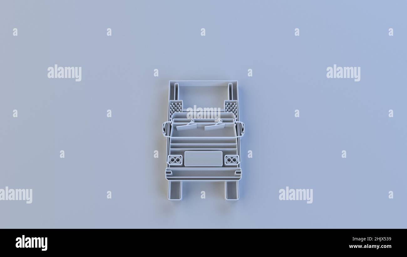 Abstract representation of a vehicle on the paper Stock Photo - Alamy