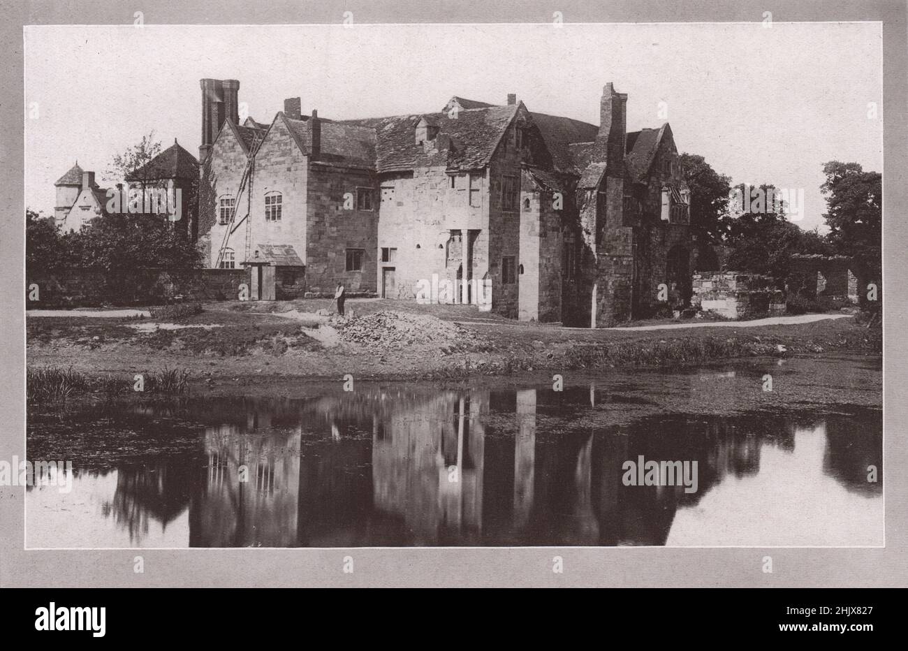 Madeley Court . Shropshire (1923) Stock Photo