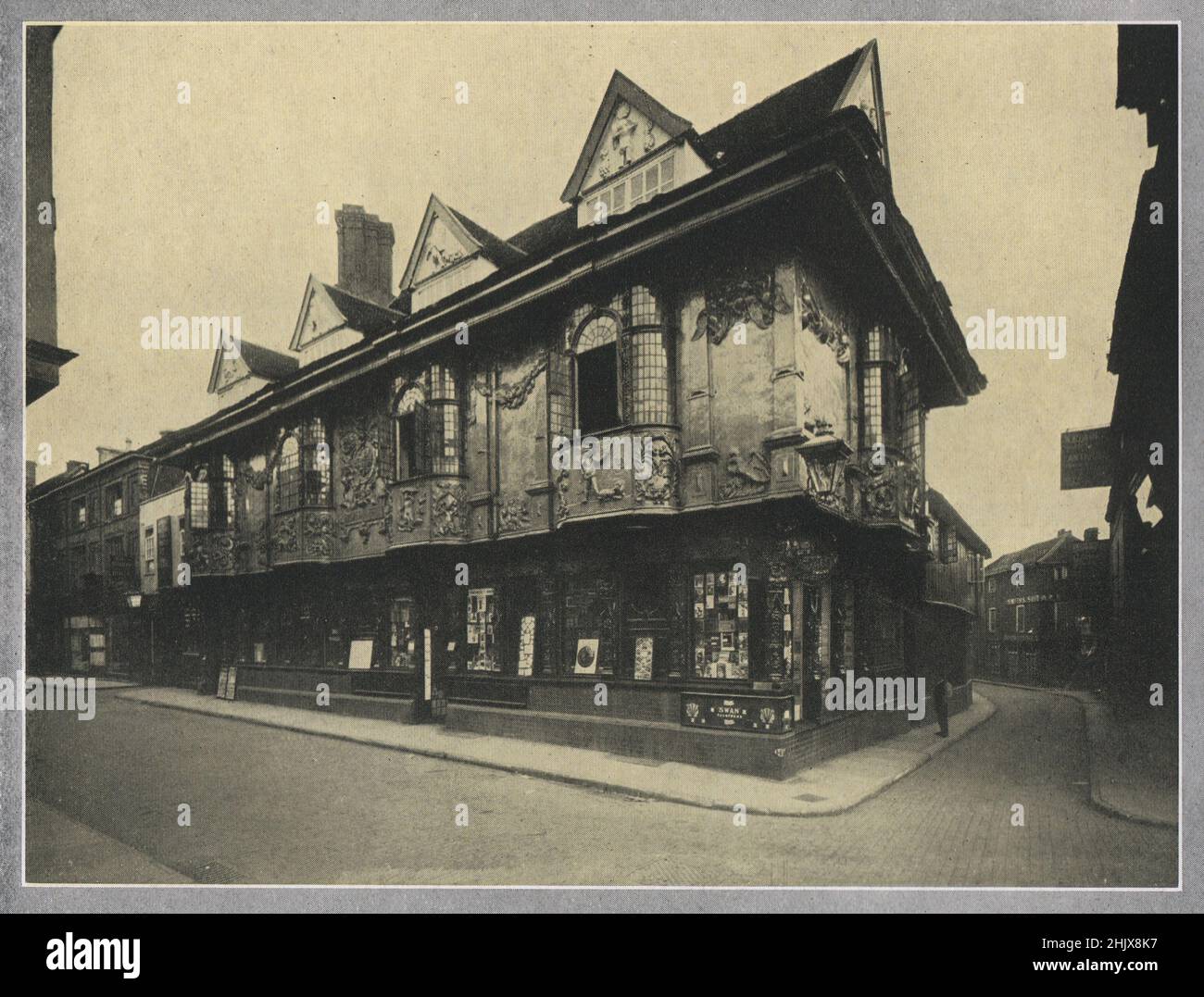 Ancient House, Ipswich . Suffolk (1923 Stock Photo Alamy
