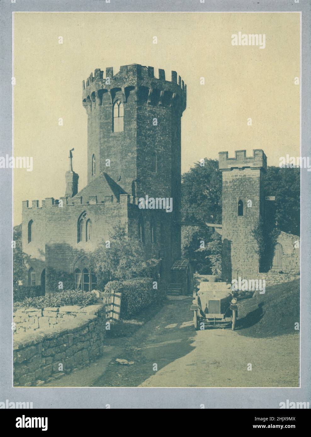 Radway Tower, Edge Hill . Warwickshire (1923 Stock Photo Alamy