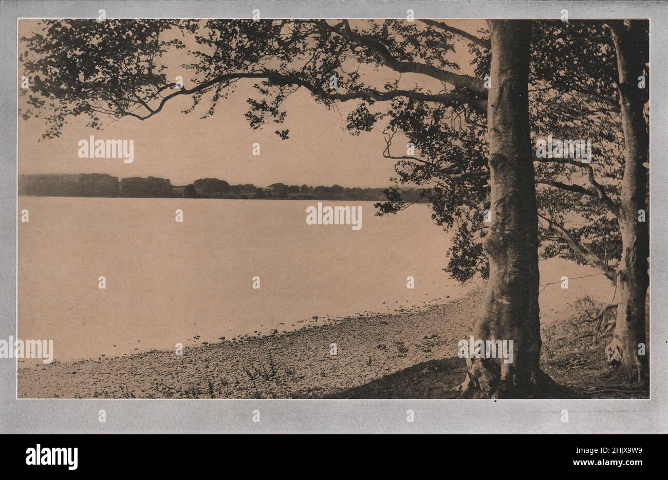 Lough Owel, Mullingar . County Westmeath (1923 Stock Photo Alamy