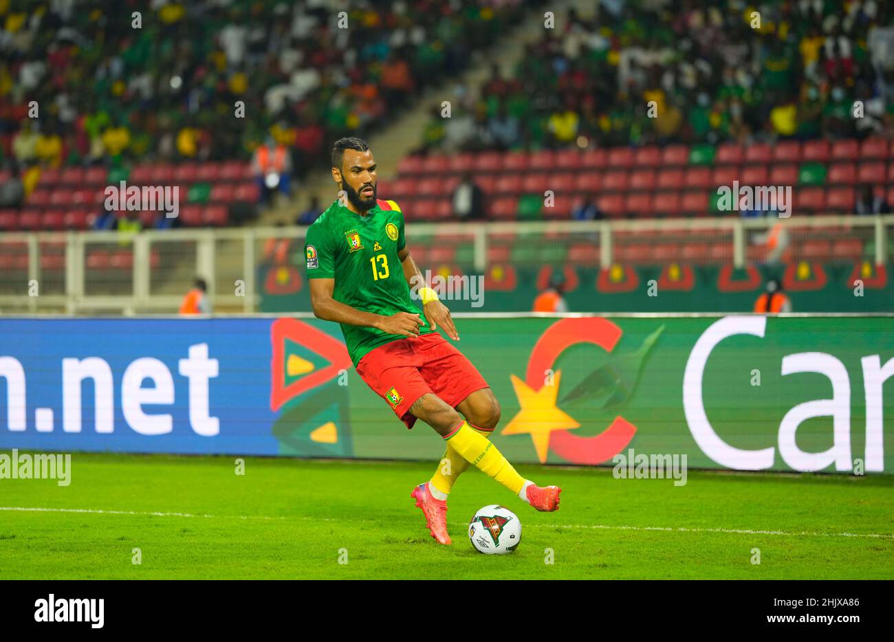 Yaounde, Cameroon, January, 24, 2022: Eric Maxim Choupo-Moting of